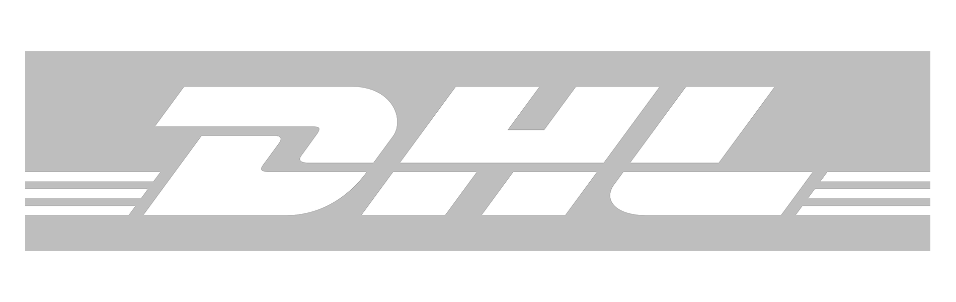 logo dhl grises