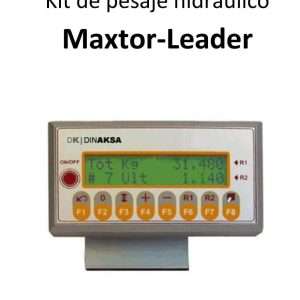 Pesaje para palas cargadoras Maxtor Leader