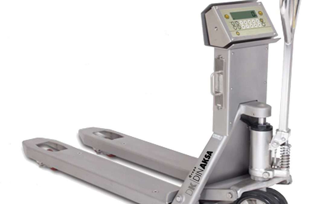 Transpaleta pesadora Atex 2004