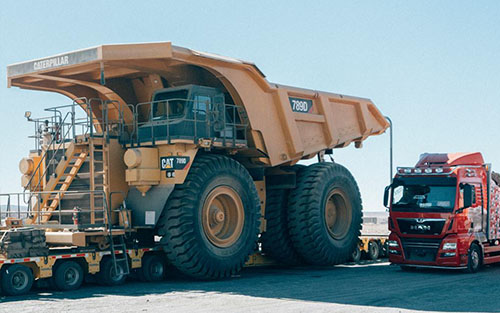 dinaksa pesaje en dumpers mineria