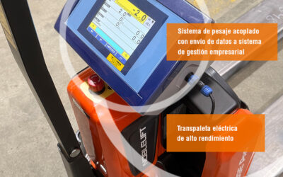 Últimas Noticias 2 Acople de pesaje con transmisión y gestión de datos en transpaleta eléctrica